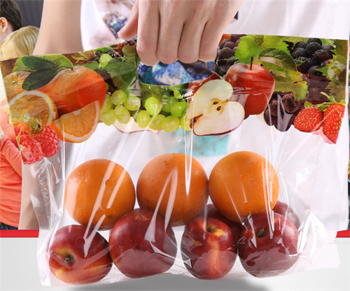 Breathing Fresh Fruit Bag with Handle Hole W27